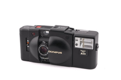 Olympus XA2 + Flash Eletrônico A11