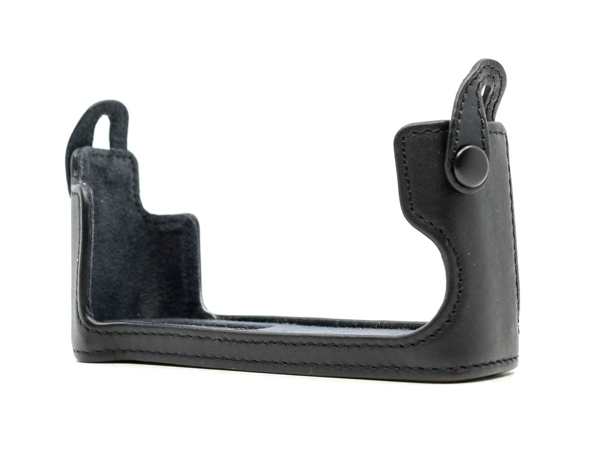 Custodia inferiore in pelle per Fujifilm BLC-XE3