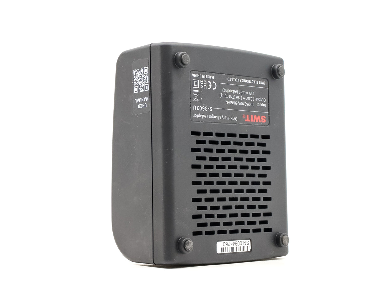 Caricabatterie/adattatore doppio SWIT S-3602U per batterie Sony BP-U30/U60