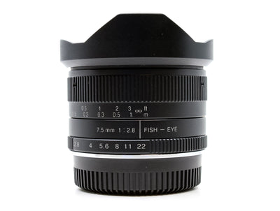 7Artisans 7.5mm f/2.8 - Compatível com Micro Quatro Terços