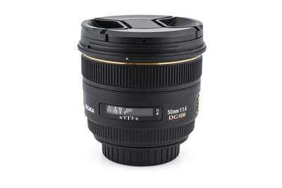 Sigma 50mm f1.4 EX DG HSM (Recondicionado) - Preto