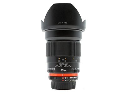 Samyang 35mm f/1.4 AS UMC - Montagem Nikon