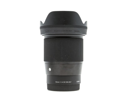 Sigma 16mm f/1.4 DC DN Contemporary - Montagem Sony E