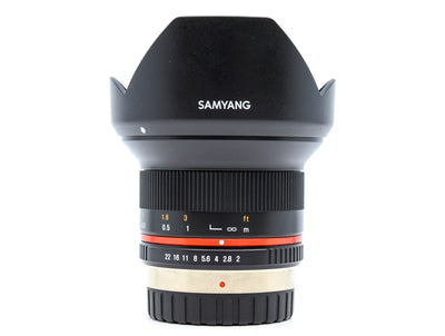 Samyang 12mm f/2 NCS CS - Compatível com Micro Four Thirds