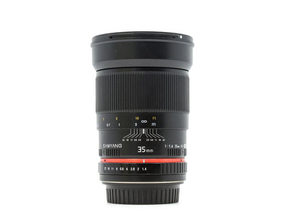 Samyang 35mm f/1.4 AS UMC - Montagem Canon EF