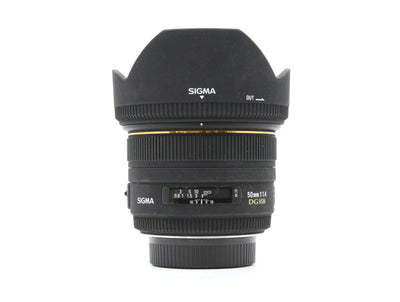 Sigma 50mm f/1.4 EX DG HSM - Montagem Nikon
