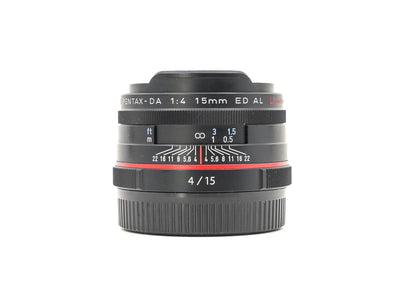 Compre Pentax HD Pentax-DA 15mm f/4 ED AL Limited | Camera Market