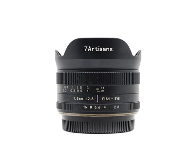 7Artisans 7.5mm f/2.8 II - Compatível com Micro Quatro Terços