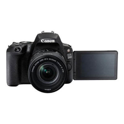 EOS 200D SLR - Preto + Canon Canon EF-S 18-55 mm f/3.5-5.6 IS II f/3.5-5.6