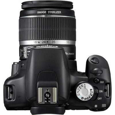 CANON EOS 500D SLR - Preto + Canon EF-S 18-55mm f/3.5-5.6 IS II