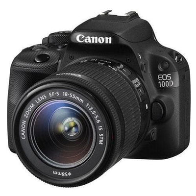 EOS 100D SLR - Preta + Canon EF-S 10-18MM 1:4.5-5.6 IS STM