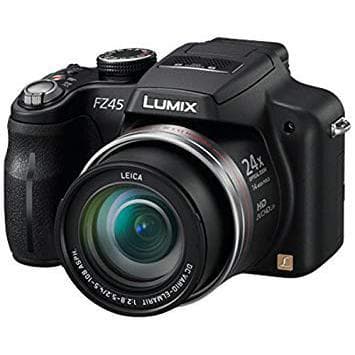 Fotocamera Bridge Lumix DMC-FZ45 - Nera + Panasonic Leica DC Vario-Elmarit 4,5-108 mm f/2,8–5,2 ASPH f/2,8–5,2