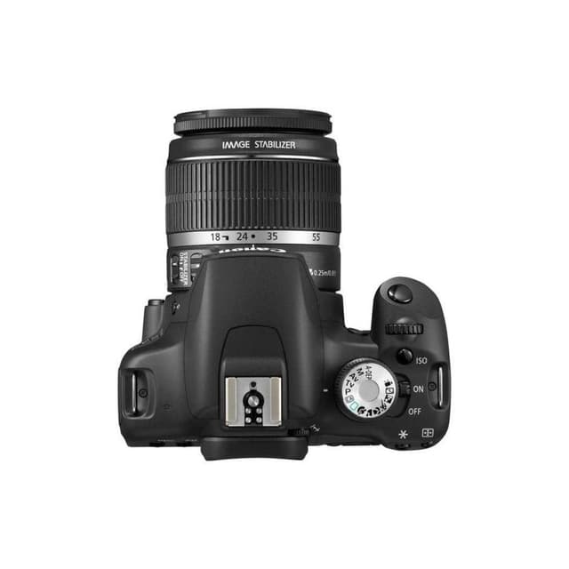 CANON EOS 500D SLR - Nero + Obiettivo zoom Canon EF-S 18-55mm f/3.5-5.6 IS