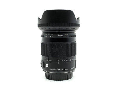 Sigma 18-200mm f/3.5-6.3 DC Macro OS HSM Contemporary - Montagem Canon EF-S