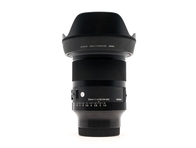 Sigma 20mm F/1.4 DG DN ART - Montagem Sony FE