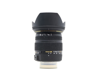 Sigma 17-50mm f/2.8 EX DC OS HSM - Montagem Nikon