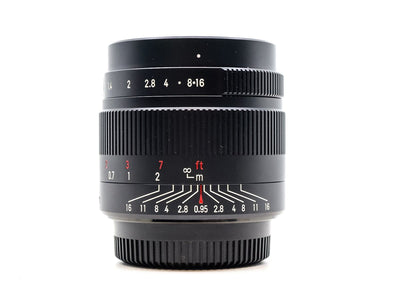 7Artisans 35mm f/0.95 - Compatível com Micro Quatro Terços