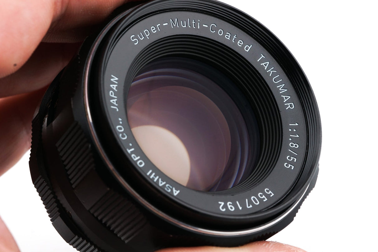 Pentax Spotmatic SP+ 55mm f1.8 Super-Multi-Coated Takumar