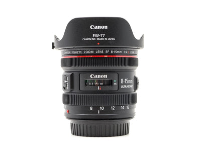 Canon EF 8-15mm f/4 L USM Olho de Peixe
