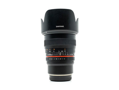 Samyang 50mm f/1.4 AS UMC - Montagem Fujifilm X