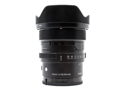 Sigma 20mm F/1.4 DG DN ART - Montagem Sony FE