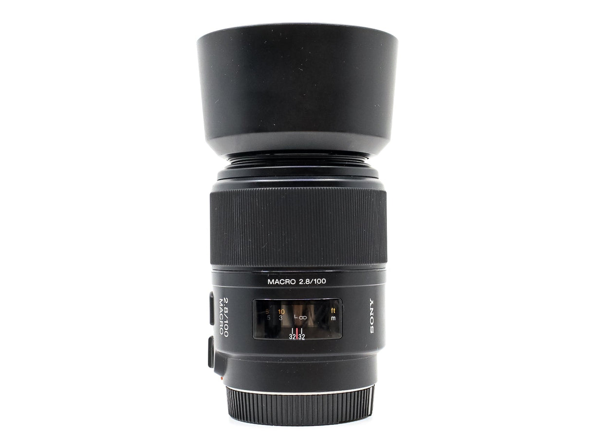 Sony 100mm f/2.8 Macro - Sony A Fit - segunda mano - excelente estado - foto principal - SKU 3790500 - Camera Market