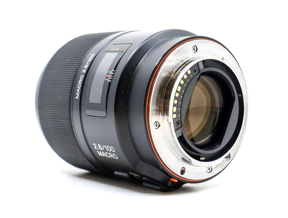 Sony 100mm f/2.8 Macro - Sony A Fit - segunda mano - excelente estado - detalle 3 de 3 - SKU 3790500 - Camera Market
