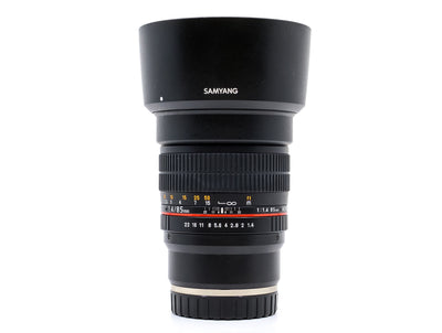 Samyang 85mm f/1.4 AS IF UMC - Montagem Sony FE