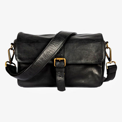 **Bolsa para Câmera Paris Black Leather | Camera Market**