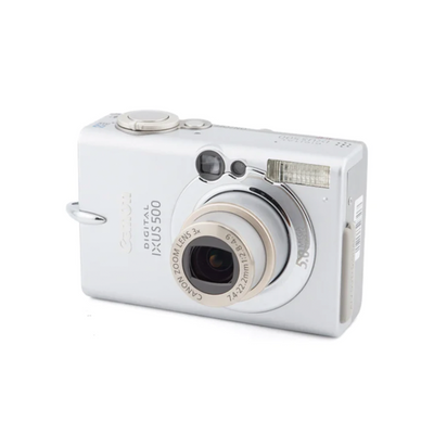 Canon IXUS 500 - Câmera Vintage Digital