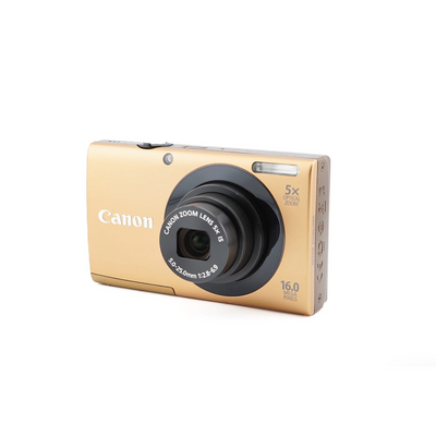 Canon PowerShot A3400 IS - Câmera Digital Vintage (Digicam)