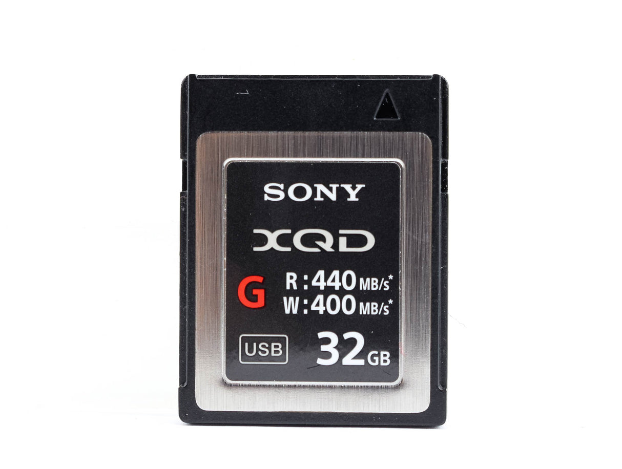 Scheda Sony XQD G da 32 GB e 400 MB/s