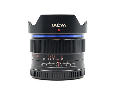Venus Laowa 10mm f/2 Zero-D - Ajuste Micro Quatro Terços