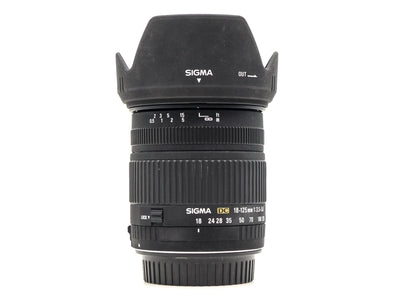 Sigma 18-125mm f/3.8-5.6 DC OS HSM - Montagem Canon EF-S
