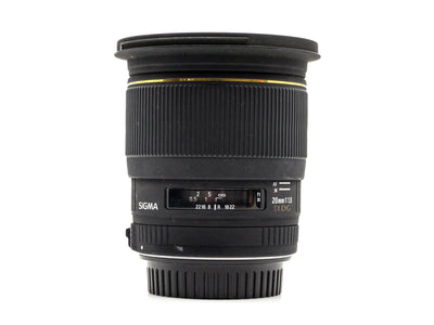 Sigma 20mm f/1.8 EX DG - Montagem Canon EF