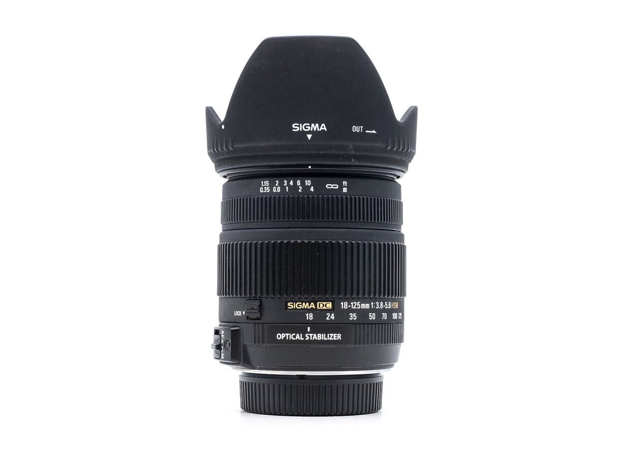 Sigma 18-125mm f/3.8-5.6 DC OS HSM - Compatibile con Nikon