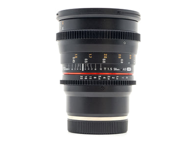 Walimex Pro 50mm T1.5 AS UMC - Montagem Sony FE