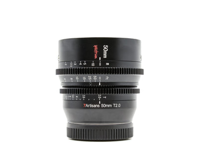 7Artisans 50mm T2.0 Spectrum - Montagem Canon RF