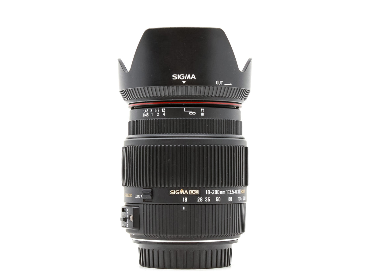 Sigma 18-200mm f/3.5-6.3 DC OS HSM II - Compatibile con Canon EF-S