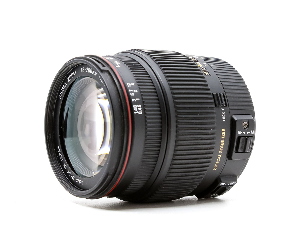 Sigma 18-200mm f/3.5-6.3 DC OS HSM II - Compatibile con Canon EF-S