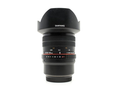 Samyang 14mm f/2.8 ED AS IF UMC - Montagem Micro Quatro Terços