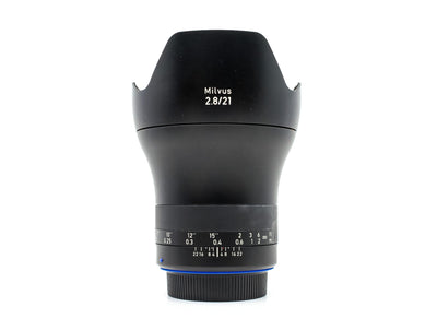 ZEISS Milvus 21mm f/2.8 ZE - Montagem Canon EF