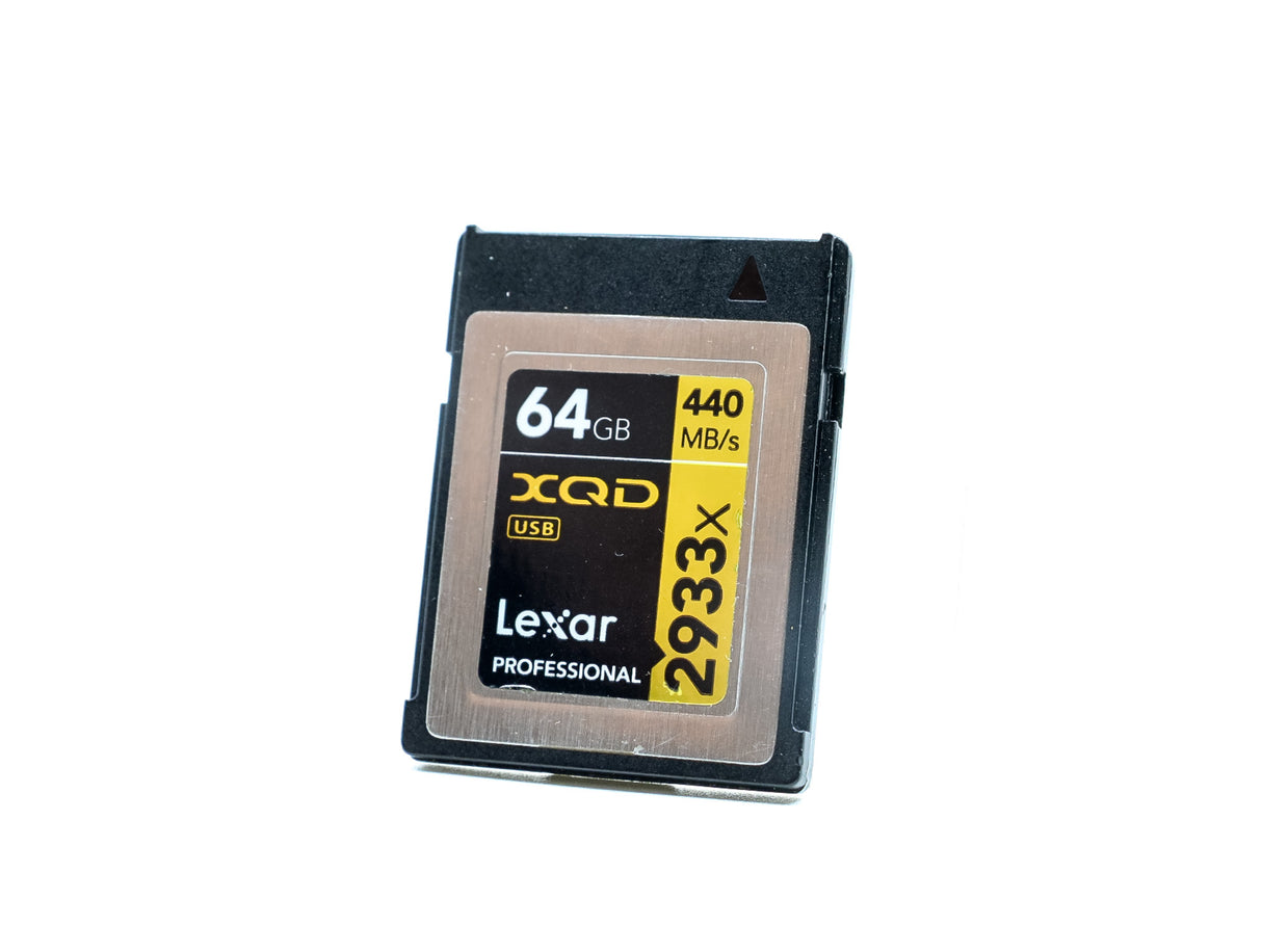 Scheda Lexar Professional 2933x XQD da 64 GB