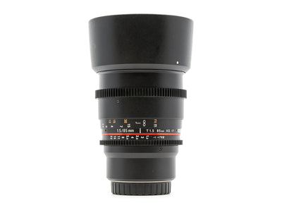 Rokinon 85mm T1.5 AS IF UMC - Montagem Micro Quatro Terços
