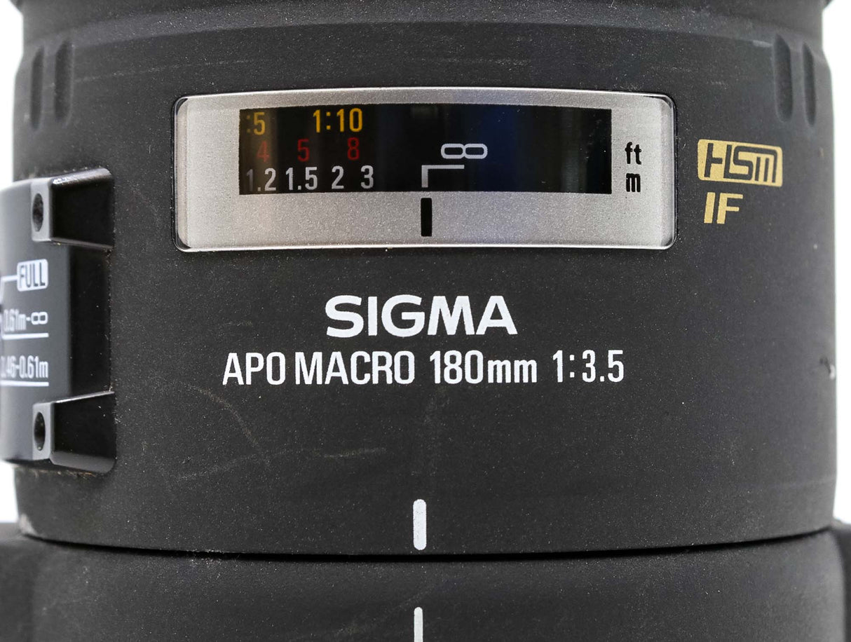 Sigma 180mm f/3.5 EX APO DG Macro - Sigma SA Fit