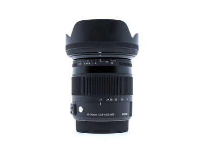 Sigma 17-70mm F/2.8-4 DC Macro OS HSM Contemporary - Montagem Sony A