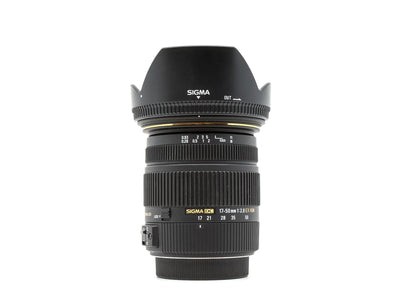 Sigma 17-50mm f/2.8 EX DC OS HSM - Montagem Sigma SA