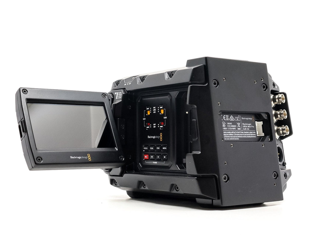 Blackmagic Design URSA Mini Pro G2 4.6K - Canon EF fit - segunda mano - excelente estado - detalle 2 de 7 - SKU 3781740 - Cam