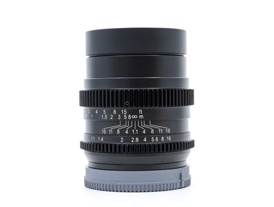 SLR Magic 50mm f/1.1 Cine - Montagem Sony FE