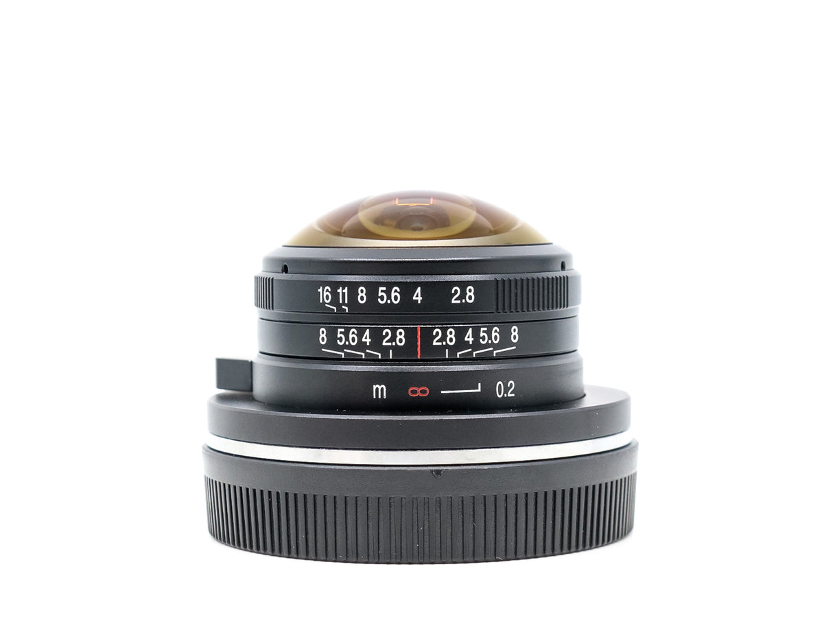 Venus Laowa 4mm f/2.8 Fisheye - Compatibile con Canon EF-M